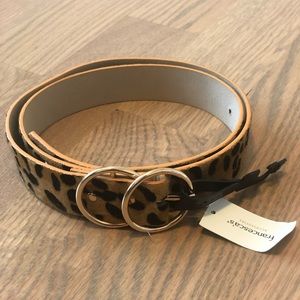 🔥 NWT 🔥 Francesca’s Leopard 🐆 Belt